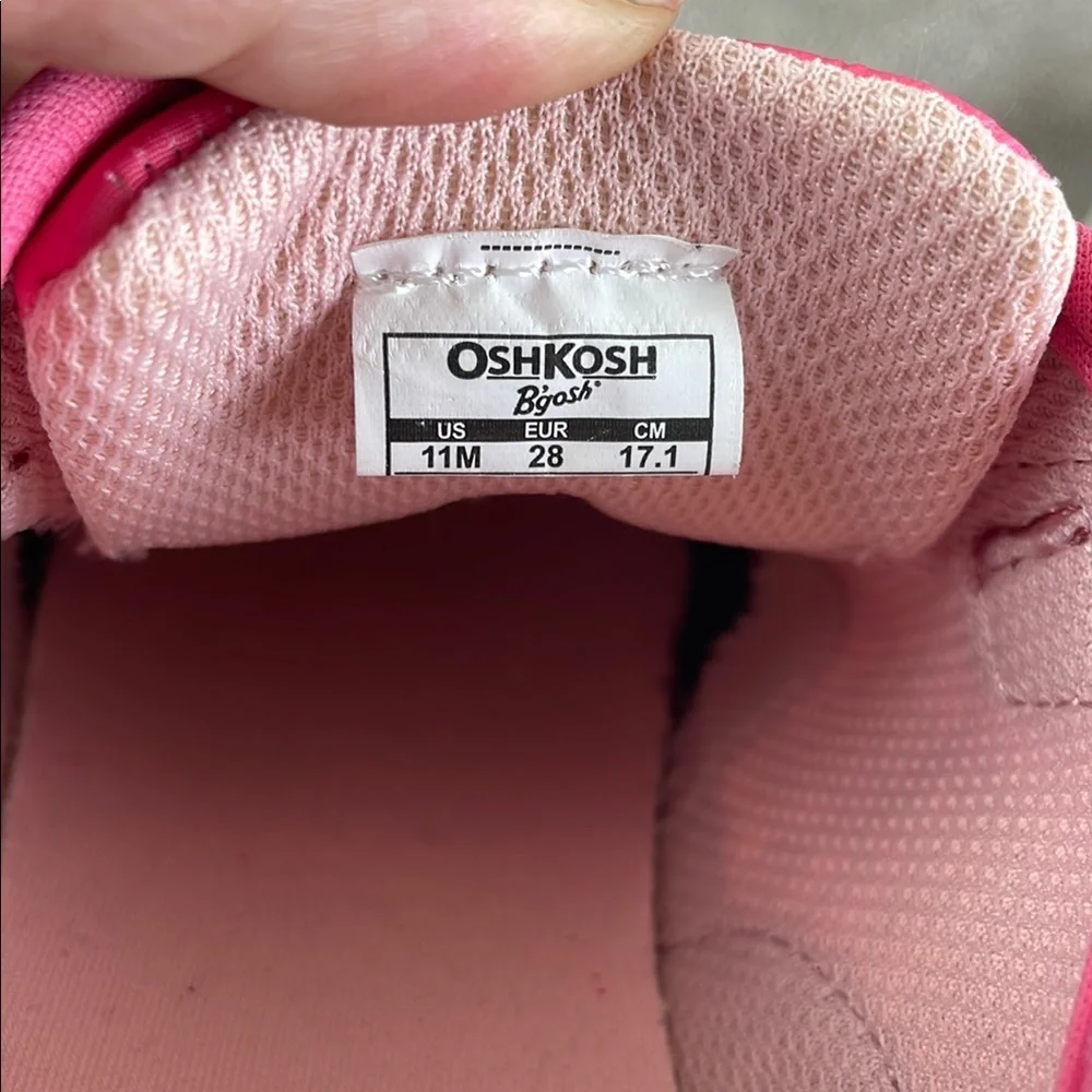 OshKosh B'gosh Pink and Purple Sporty Sneakers